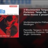 Logo Tres movimientos tanguisticos porteños (2ème mouvement) - Piazzolla