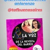 Logo Entrevista para @lavozdelarevistadelbarrio 