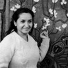 Logo "De telares, ruecas y arpilleras" Violeta Parra y sus tejidos en Memoria de Elefante-FM En Tránsito