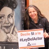 Logo Columna de la Asociación Argentina de Actores - Alejandra Darín sobre la Ley del Actor