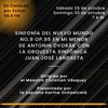 Logo Sala Virtual con Karina Ochoalcalá N.18 - Sinfonía del Nuevo Mundo de Antonin Dvorak - OSJJL y CV