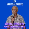 Logo Vamos Al Frente. Programa 15/03/2025.