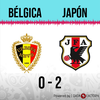 Logo Gol de Japón: Bélgica 0 - Japón 2 - Relato de @oriental770