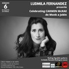 Logo Ludmila Fernández:"Celebrating  Carmen McRae: de Monk a Jobim" en Vayan a laburar 