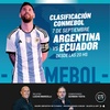 Logo Argentina 1 - Ecuador 0. Gol de Messi.