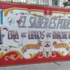 Logo Charla con uno de los delegados de la Feria de Libros de parque Rivadavia.