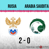 Logo Gol de Rusia: Rusia 2 - Arabia Saudita 0 - Relato de @RadioSaltaAM840