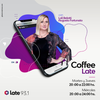 Logo Adiely Figueredo Ortega en Coffee Late