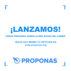 Logo Lanzamiento Proponas.org | FM Milenium c/ Lorena Toso