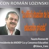 Logo Entrevista Román Lozinski con Fausto Romeo, Presidente ANDIEP Caracas