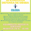 Logo  "Trabajadores y afiliadxs en defensa de ObSBA"