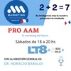 Logo PRO AAM en LT8- Programa del Sàbado 18/09