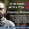 Logo Com. Telefónica con Francisco Matiozzi Molinas Lic. Com. Audiovisual