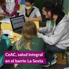 Logo CeAC, salud integral en el territorio - Extensión en Radio UNR - 27/10/2022