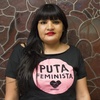 Logo Georgina Orellano, Secretaria de AMMAR. Puta y feminista.