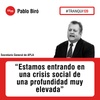 Logo #CrisisEconómica | Pablo Biró: "En la CGT hay una voluntad de lucha moribunda"