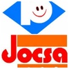 Logo Columna Retro: "Jocsa y Plastirama"