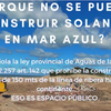 Logo La comunidad de Mar Azul rechaza el Proyecto Hotelero SOLANAS por violar la Ley Provincial de Aguas