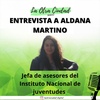 Logo Entrevista con Aldana Martino Jefa de asesores del Instituto Nacional de Juventudes sobre "PONI" 
