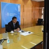 Logo Entrevista al ministro Claudio Moroni en "Al fin sucede", Radio con Vos