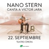 Logo Entrevista a Nano Stern por el homenaje a Víctor Jara del 22/09 en el Teatro Opera