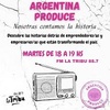 Logo "Argentina Produce, nosotras contamos la historia" 