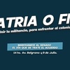 Logo ALEJANDRO "COCO" GARFAGNINI -  PATRIA O FMI - TUPAC AMARU - FRENTE MILAGRO SALA
