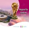 Logo #ReporteQatar LU14 todas las novedades
