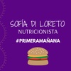 Logo Sofía Di Loreto, nutricionista. Consejos para controlar el hambre y no picar de más en el encierro 