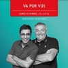 Logo Ariel Basteiro en Radio Con Vos junto a Oscar Orquera y Sergio Rosso 