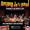 logo #SensacionMusical con la Antigua Jazz Band