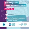 Logo "Esta jornada es para que las personas puedan acceder a la prevención del cáncer" Julieta González