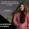 Logo "La derecha viene a instaurar en Argentina un modelo fundacional excluyente"