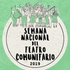 Logo Corina Busquiazo sobre el Teatro Comunitario
