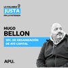 Logo Hugo Bellón: "La única forma de recuperar el salario es con una suma fija"