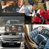 Logo Scania Conductoras"; Toyota Medio Ambiente, Volkswagen Amarok récord, Mitsubishi L200 y Outlander