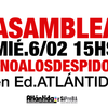 Logo Editorial Atlántida: despidos y medidas de lucha  denuncia Delegado Félix Vallejos