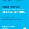 Logo Victor Hugo invita a la presentación de Diego Rubinzal