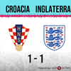 Logo Gol de Croacia: Croacia 1 - Inglaterra 1 - Relato de @oriental770