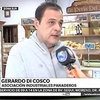 Logo Gerado Di Cosco de Panaderos FAIPA "la harina aumentó un 12% hoy y un 50% en todo el año " 