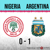 Logo Gol de Argentina: Nigeria 0 - Argentina 1 - Relato de @Continental590