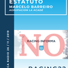 Logo Marcelo Barreiro Estatuto, Agrupación la Acade : " todavía no recibimos la reforma de estatuto"