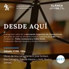 Logo ADAGIO for solo violin by Ana Leira Carnero, played by Adela Urcan, on Radio Nacional Clásica