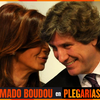 Logo Amado Boudou con Marcelo Figueras en Plegarias Atendidas