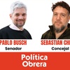 Logo Pablo Busch, Candidato a 1° Senador por Política Obrera
