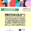 Logo Protocolo contra la Violencia de Género en la UTN Mendoza