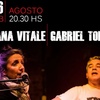 Logo VHM recomienda el recital de Liliana Vitale junto a Gabriel Torres en QUILMES- Club Social y Deporti