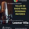 Logo Leonor Vila, alumna del Taller de Radio, habló con el Dr. Christian D´Alessandro de la música