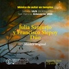 Logo Vïctor Hugo Morales anuncia el debút del dúo Julia Sanjurjo - Francisco Slepoy