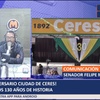 Logo Senador Felipe Michlig | Habló de su pariticipación en el 130 aniversario de Ceres
